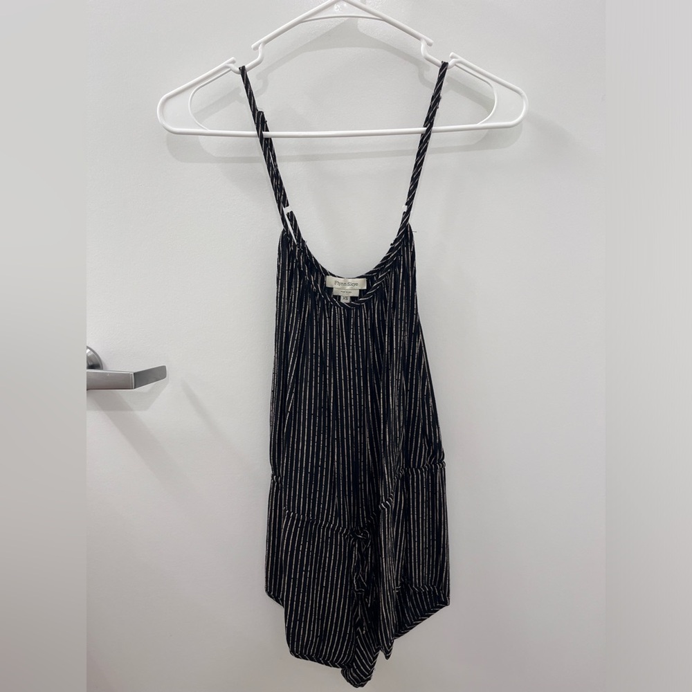 Stripped Romper